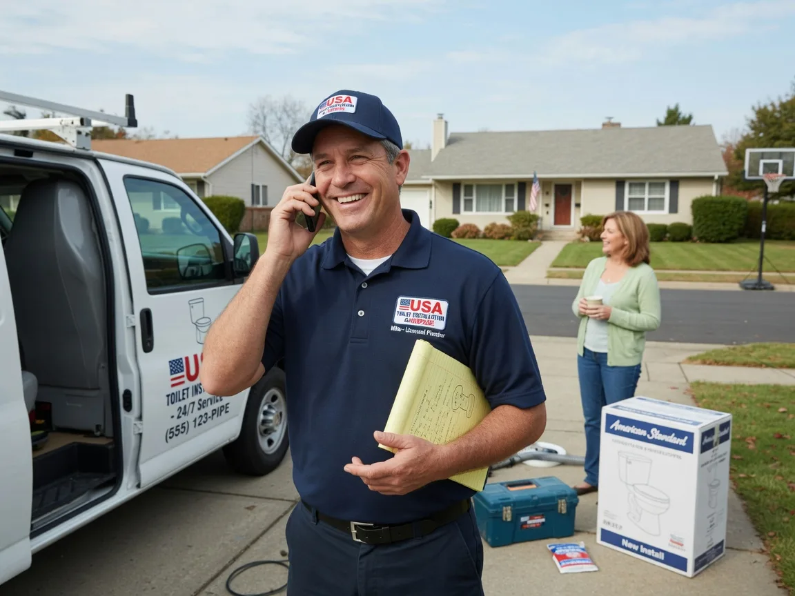 Toilet Installation Lewis Run, PA FAQs